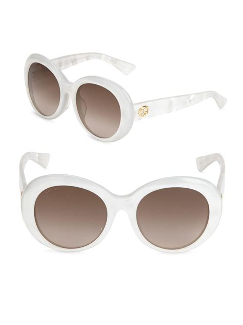 gucci sunglasses clear lens 2019|Gucci unisex fashion 54mm sunglasses.